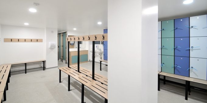 Harrogate Ladies College – Swimming Pool Changing Rooms