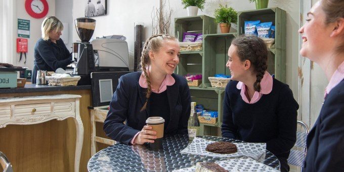 Sixth Form Cafe at Harrogate Ladies College