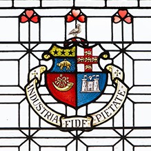 prospectus request for Harrogate Ladies’ College – stained glass window