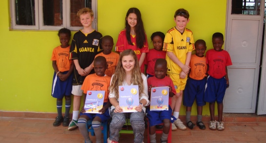 Highfield Prep School Pupils visit Bombo in Uganda