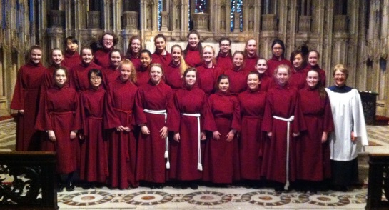 Harrogate Ladies' College Chapel Choir at Durham Cathedral