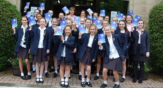 Creative writing stars of the future celebrate seeing their work in print