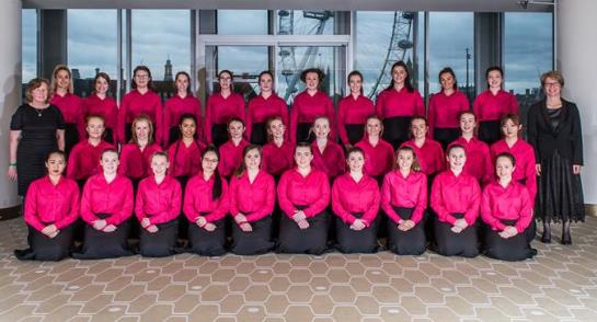 Harrogate Ladies’ College Chapel Choir at the Royal Festival Hall