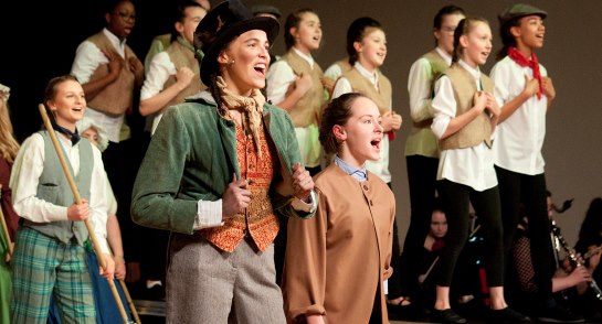 Harrogate Ladies' College pupils production of Oliver!