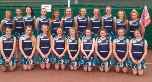 Harrogate Ladies’ College U14 Netball Squad at the International Junior Netball Festival in Paris