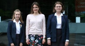 Freya Hartley, Mrs Long and Grace Brett