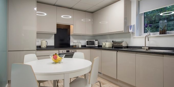 Wellness Centre Kitchen at Harrogate Ladies College