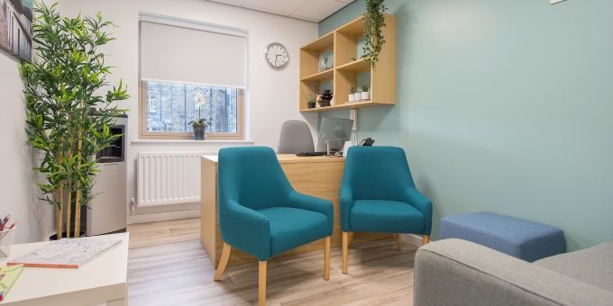 Consultation Room at Harrogate Ladies College Wellness Centre