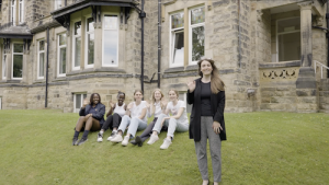 Head of Boarding and boarding students show you around the boarding houses at Harrogate Ladies' College