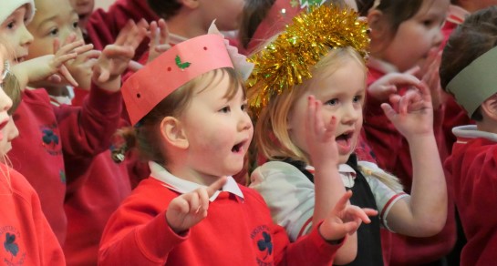 EYFS carols tree