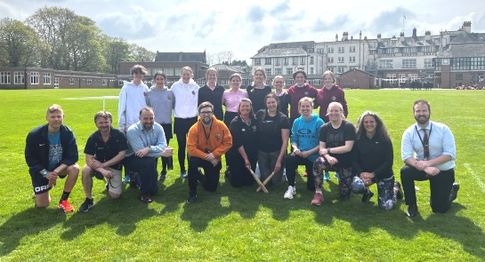 Staff v Seniors Rounders