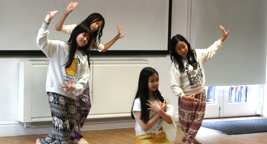 Thai dance assembly