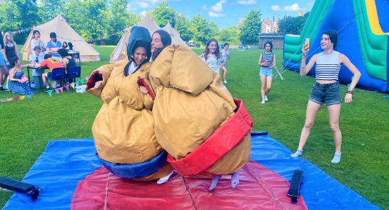 Harrogate Ladies' College boarders enjoy the annual Boarders' Festival during National Boarding Week