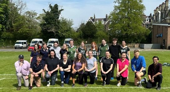 Staff v Seniors Rounders