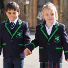 Reception Class Children at Highfield Prep School
