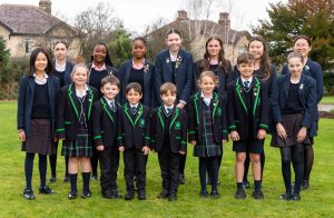 Harrogate Ladies' College and Highfield Prep School students.