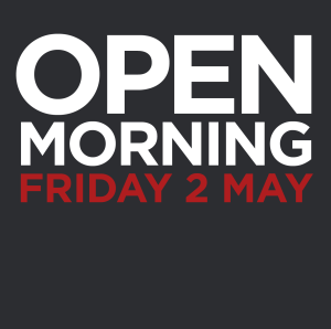 Open Morning 2 May 2025