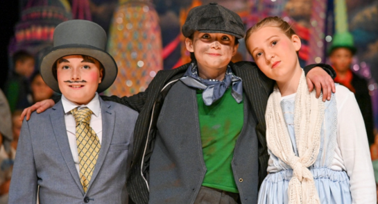 Highfield Prep School recently performed the first ever production of 'Oliver With A Twist'.