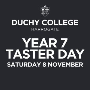 Duchy College Year 7 Taster Day - Saturday 8 November 2025
