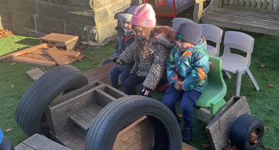 Foundation train building