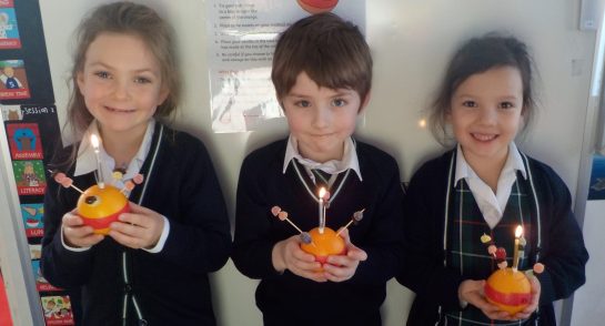 Christingles in Prep 2