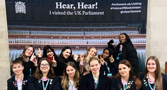 Sixth Form visit Parliament